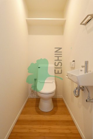 トイレ　清潔感のあるトイレです。
