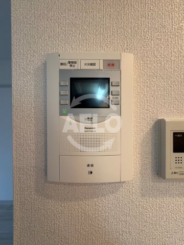 セキュリティ　プレサンス中之島公園アティレ　モニター付きインターホン