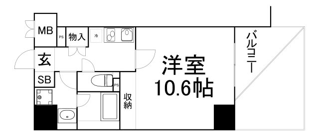 ビエラコート内久宝寺の間取り写真
