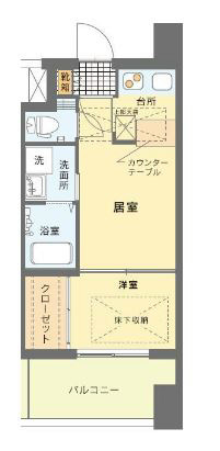 1LDK Mansion in Chuo-ku, Fukuoka, Fukuoka — photo 2 of 3