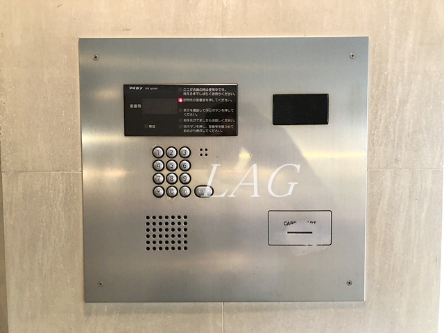 セキュリティ　オートロックです。