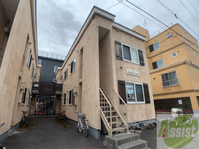 建物外観　札幌市北区麻生町「ＡＲＳ　Ａｚａｂｕ　ｏｎｅ」