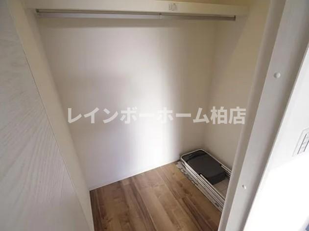 収納　たっぷりとした収納スペースです