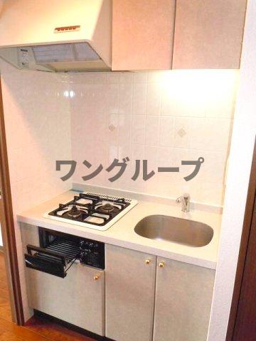 東京メトロ副都心線 雑司が谷駅 徒歩2分 7階建 築27年のキッチン写真