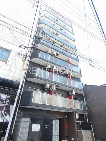 建物外観　鉄筋コンクリート造９階建て
