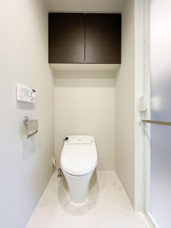 トイレ　ゆったりとした空間のトイレです