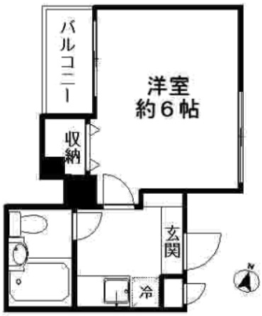 ジュネパレス船橋第3の間取り写真