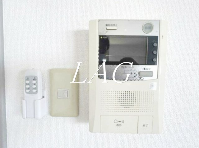 セキュリティ　モニター付きインターフォンです。