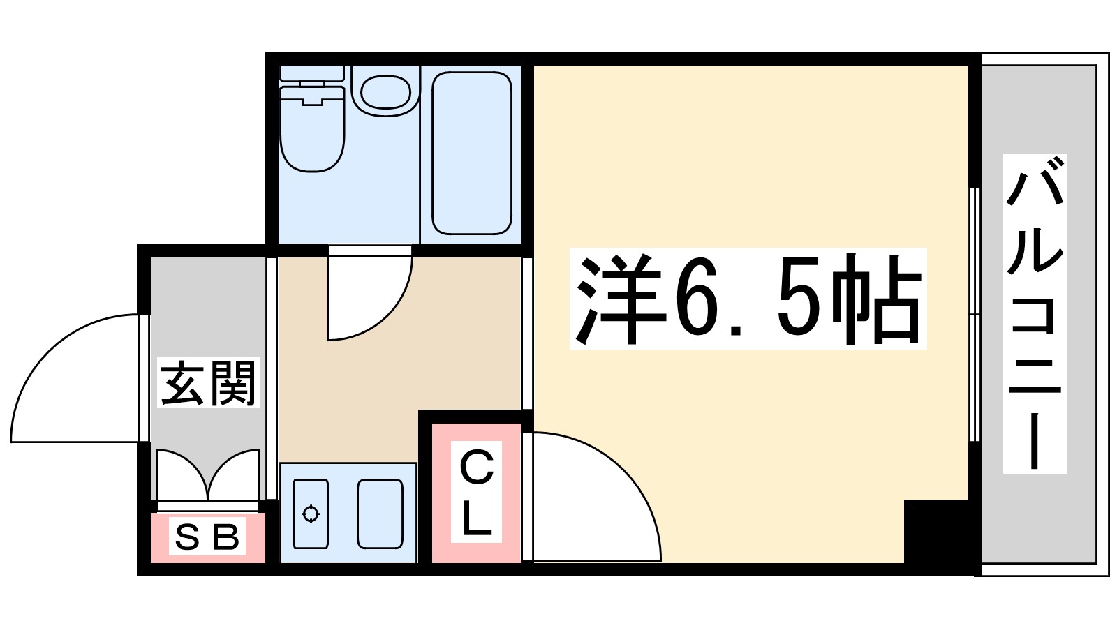 サバーブシティー13の間取り写真