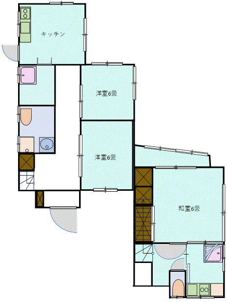 中成沢町2丁目一戸建ての間取り写真