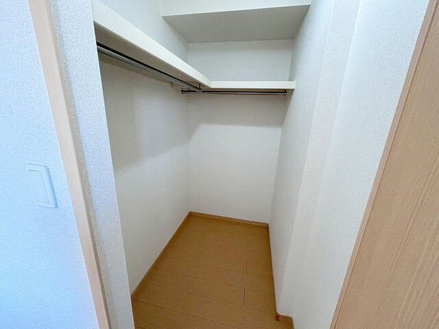 収納　大きなスペースがあり、収納には困りません