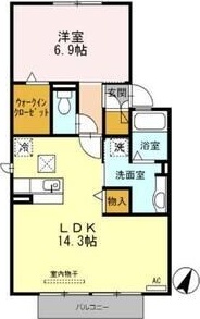 エーデルワイス苗代の間取り写真
