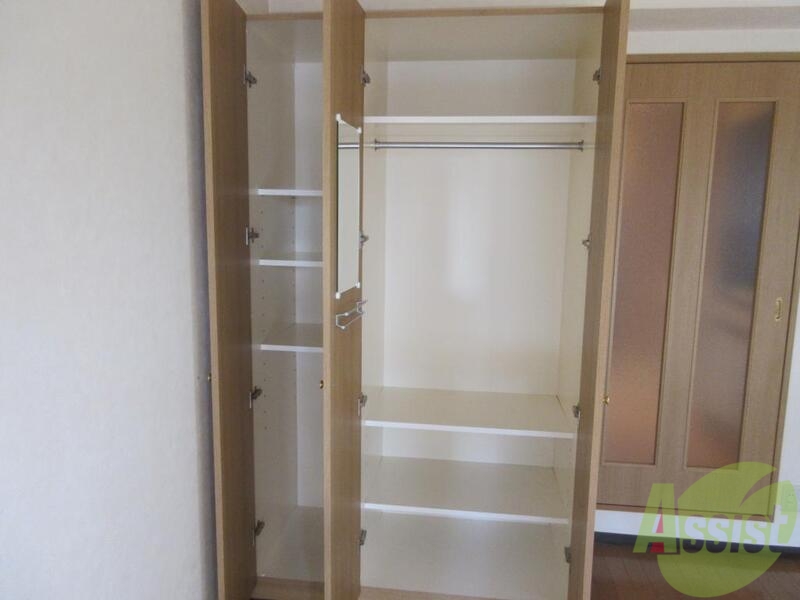 収納　お部屋を広く使える、頼もしい収納力が魅力です。