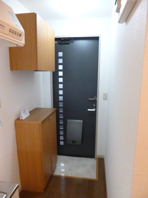 ハーフムーンの玄関写真