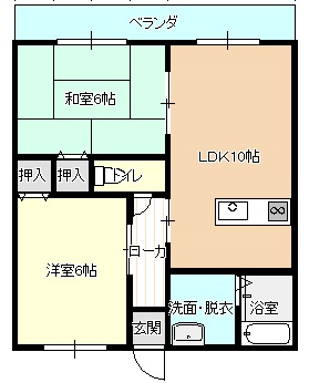 サンパレス21の間取り