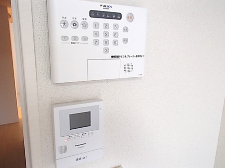 セキュリティ　ALSOK警備システムとＴＶインターホン