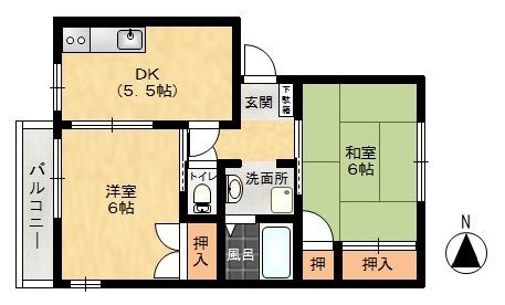 サンモールカタンの間取り