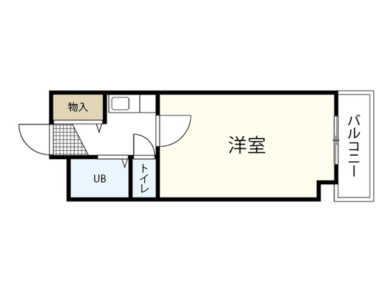 広島市中区舟入本町のマンションの間取り