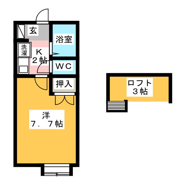 シェリール・ミニＣの間取り