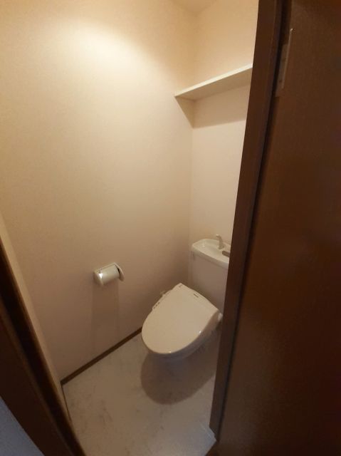 【福島市北沢又のアパートのトイレ】