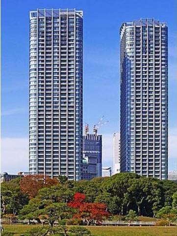 東京ツインパークスの建物外観
