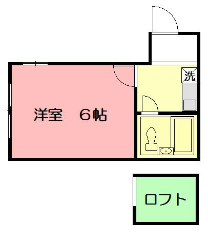 藤沢市善行のアパートの間取り