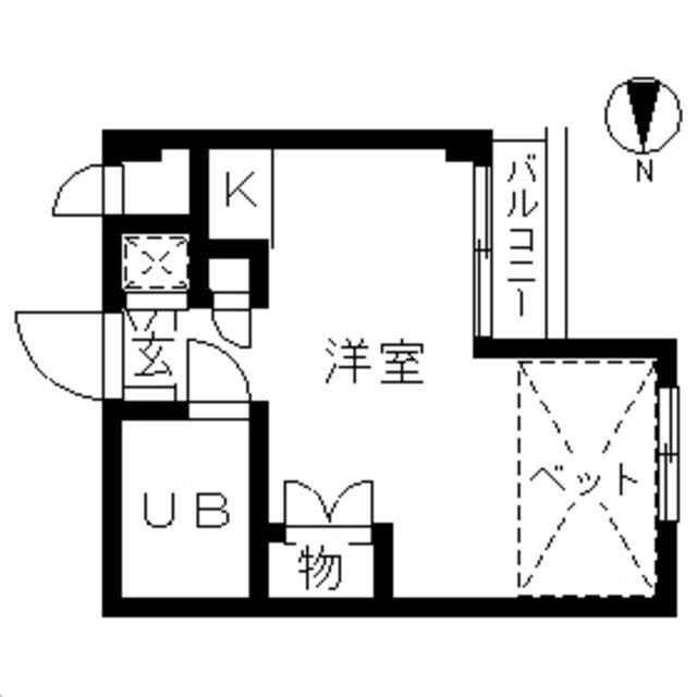 ＴＯＰ・町屋第１の間取り