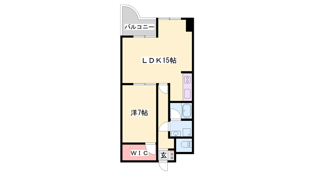 アルコラカーサ東新町の間取り