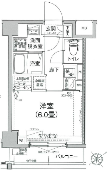 アイルイムーブル百合ヶ丘の間取り