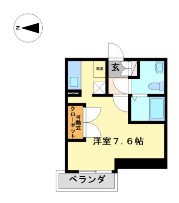 ライブコート丸の内の間取り