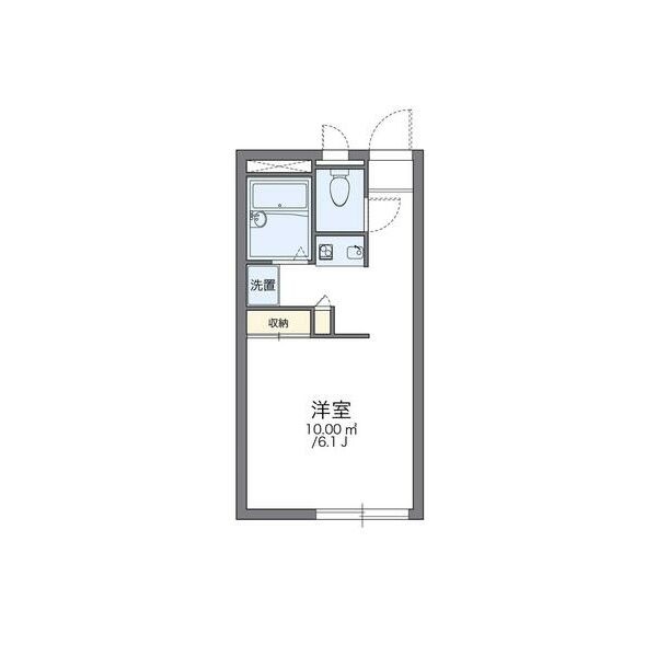 たつの市揖保川町山津屋のアパートの間取り