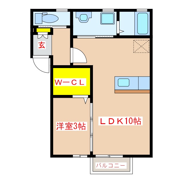 【Ｍ・Ｓｔｅｌｌａ　Ｂ棟の間取り】