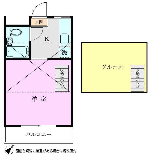 ＪＮハイツの間取り