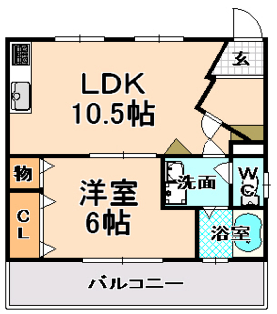 坂上マンションの間取り