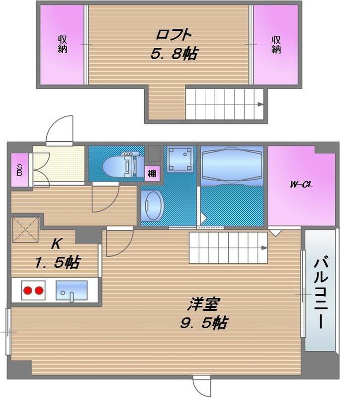 ミキハウス上本町の間取り