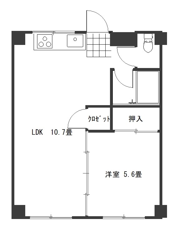 サンライフ永楽の間取り