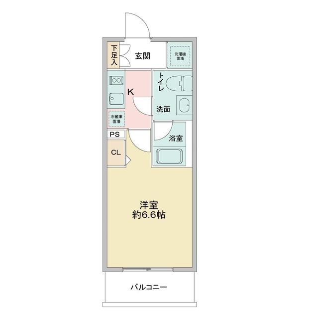 葛飾区お花茶屋のマンションの間取り