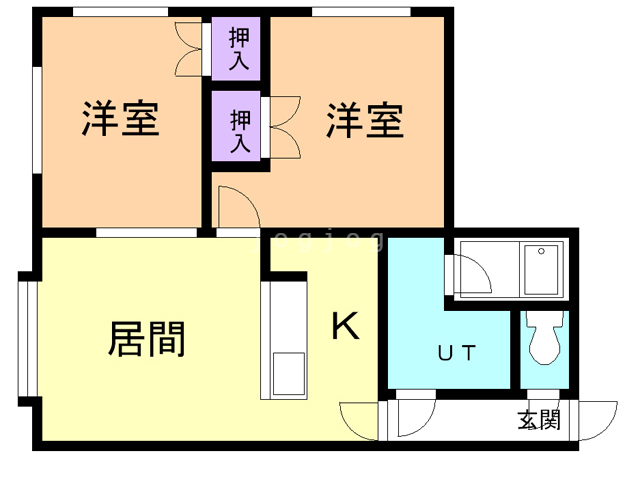 アイランドハイツ永山の間取り