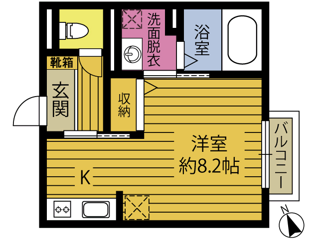 グランステラの間取り