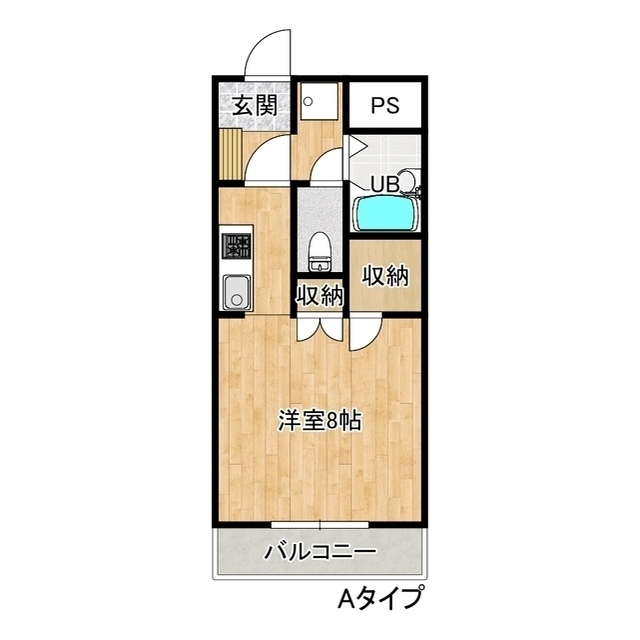 ハイツ太田ＰａｒｔIIの間取り