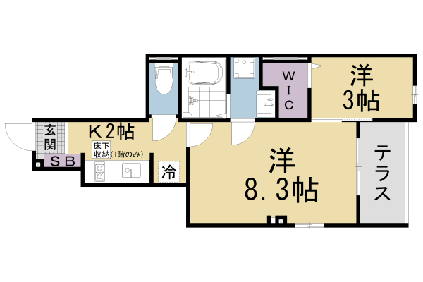 アビアントの間取り