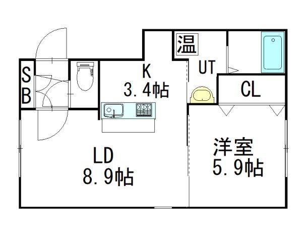 キュアの間取り