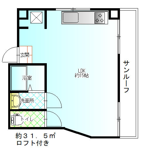 ｔｅｎ－ｆｉｖｅ三ツ境の間取り