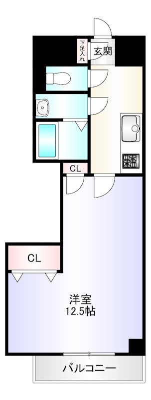 堺町センタービルの間取り