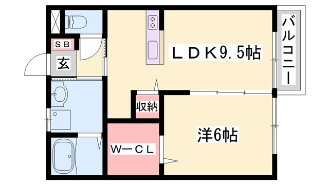 テラス・アルブールの間取り