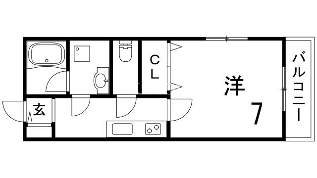 GKレジデンス王子公園の間取り