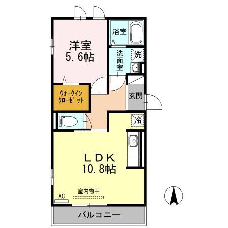 アン　ソレイユ　Amnの間取り