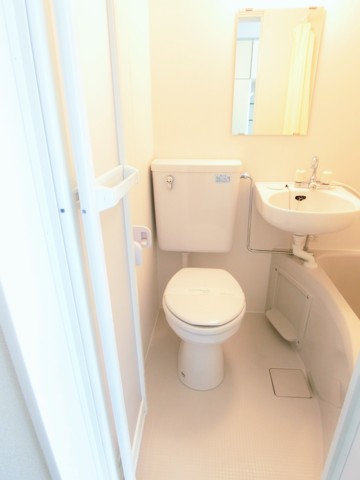 トイレ　トイレもシンプル！