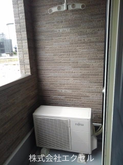 バルコニー　南西向きです。