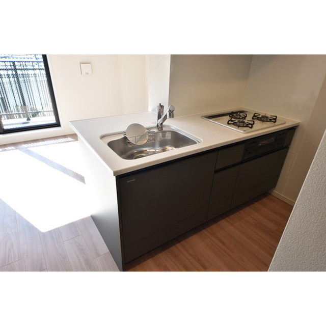 キッチン　当社提携物件の為、どこよりも安く安心してご契約可能です。